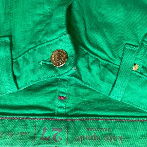 Green Kate Spade New York skinny jeans - Picture 3 of 5